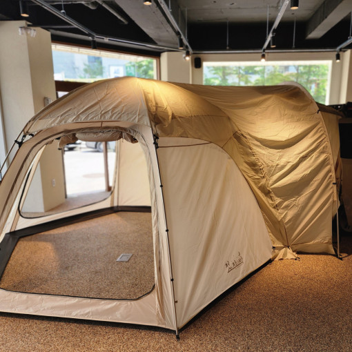[첫차박] 허브쉘터 돔쉘터 도킹 텐트 차박 라운지 감성쉘터 캠핑