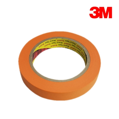 [3M] 마스킹테이프 종이테이프 303SO 오렌지 12mm ~ 300mm 40M 1롤