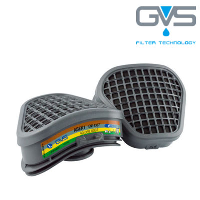 GVS 일립스 ABEK1 마스크 교체필터 SPR489 (SPR487/SPR488용) 고성능 방독마스크 직결식반면형 정화통