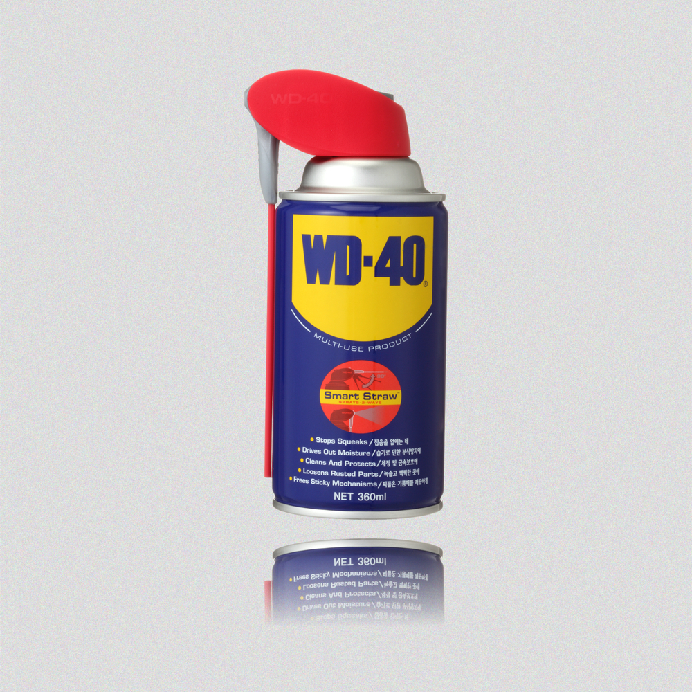 벡스 WD-40 방청윤활제 360ml 스마트스트로우 다목적 방청제 스프레이 윤활유